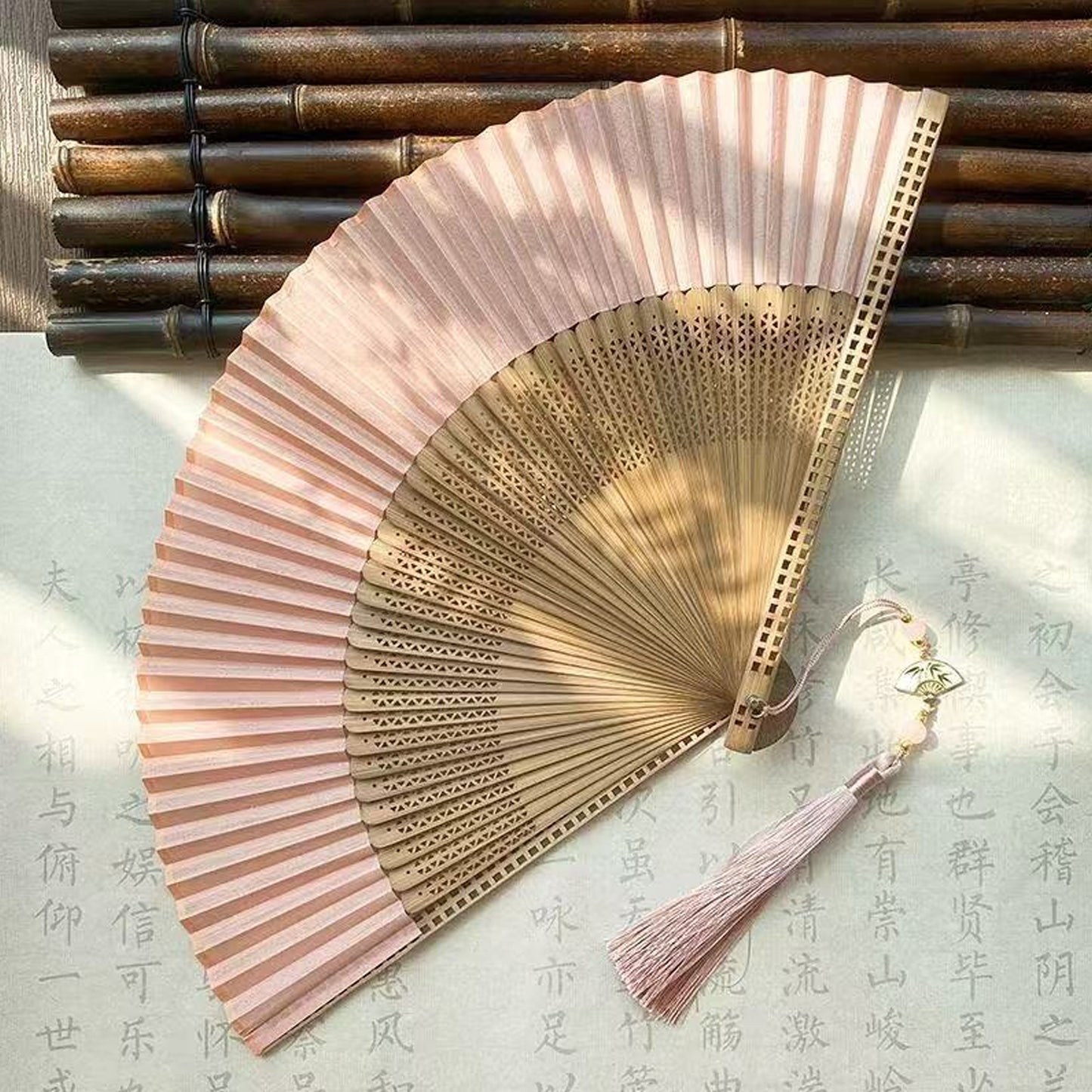 ancient-style folding fan