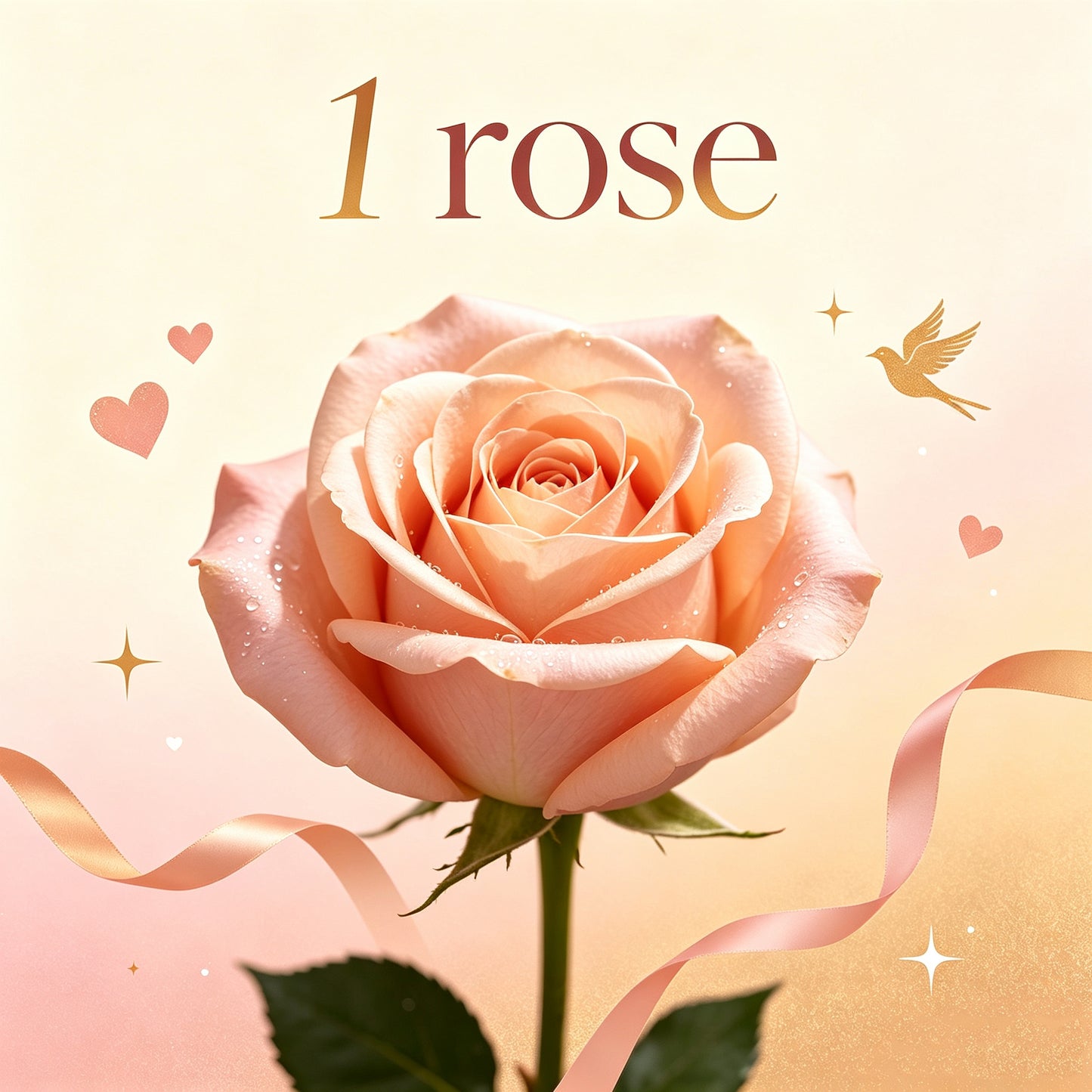 1 rose -10$