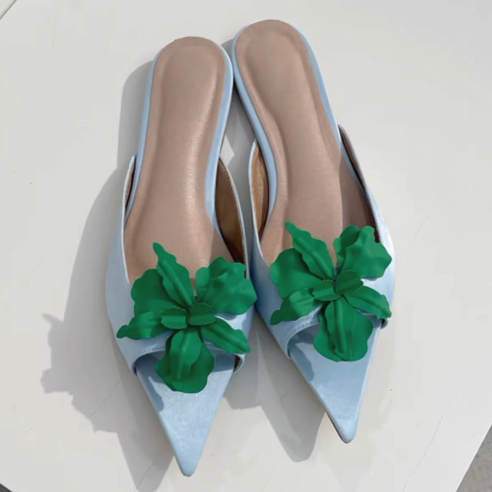 Floral Slide Sandals