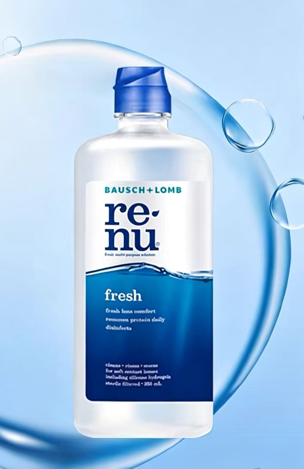 Clear Contact Lens Solution