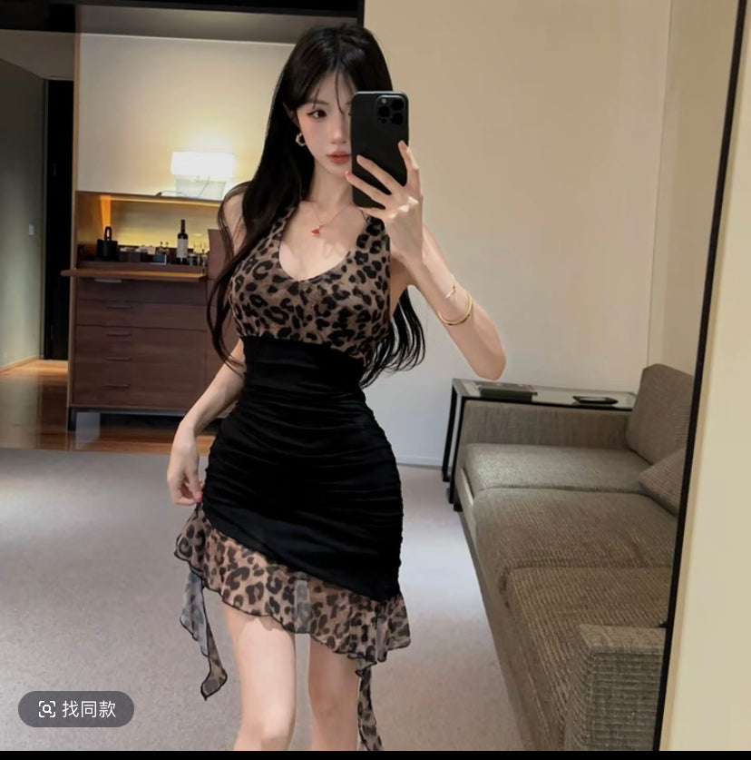 Leopard Print Dress