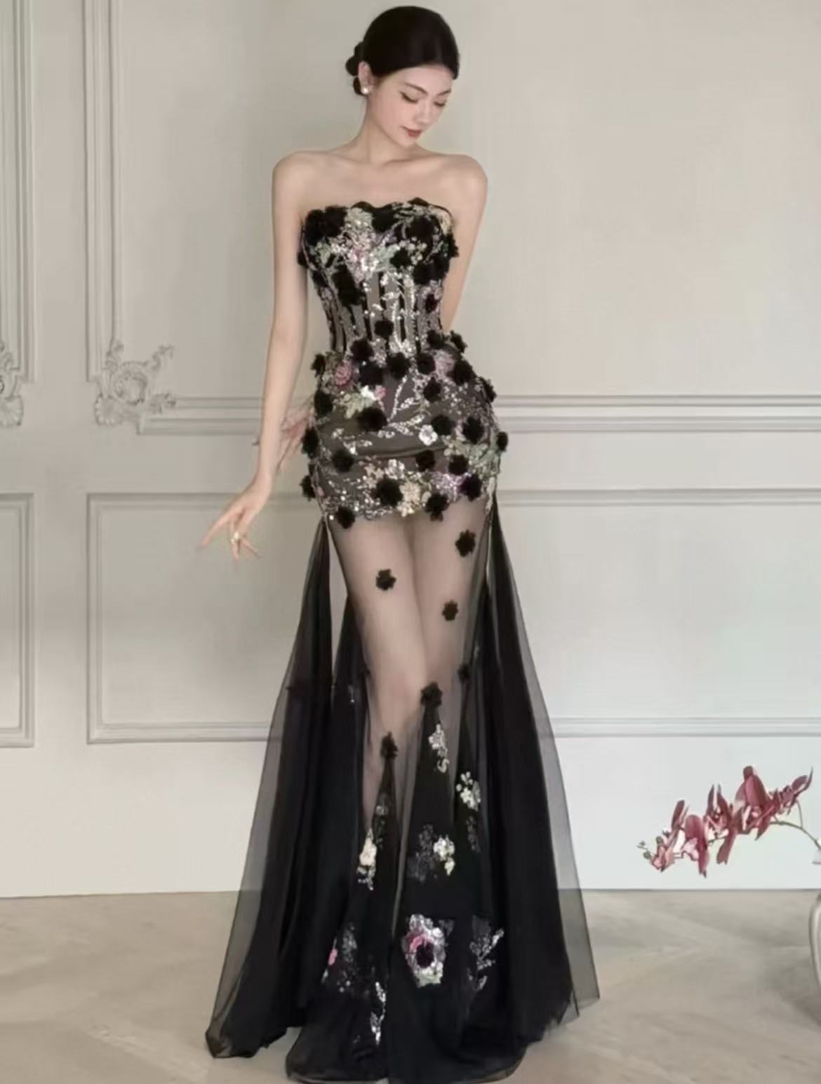 Handmade gown