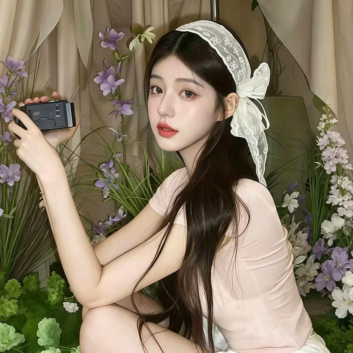 Lace headband