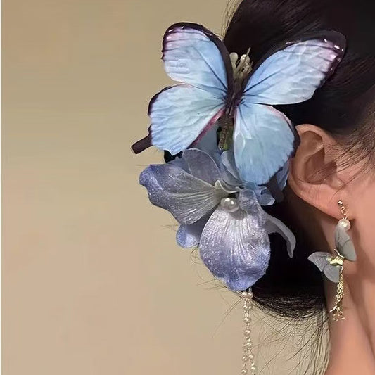 butterfly hairpin