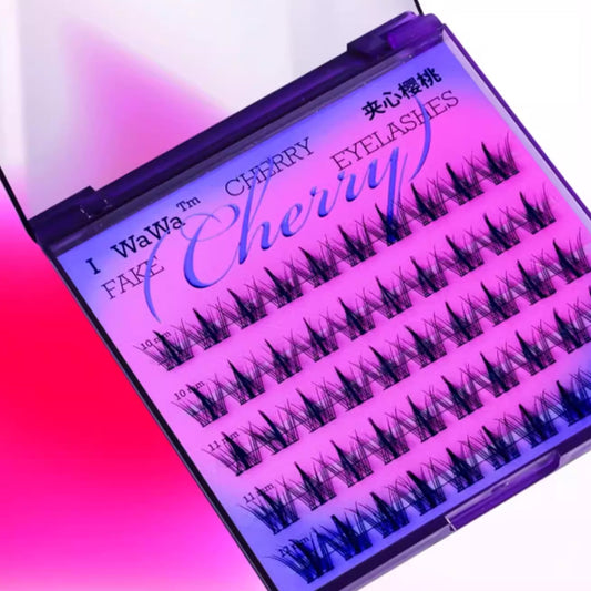 Cherry false eyelashes