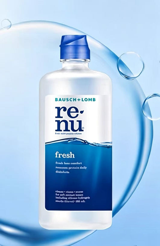 Clear Contact Lens Solution