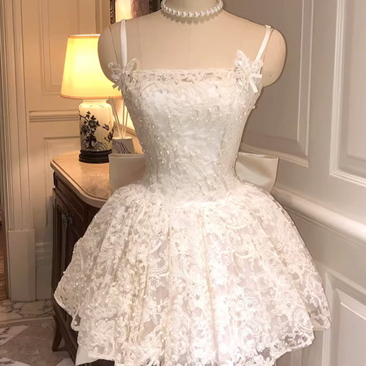 lace bandeau dress