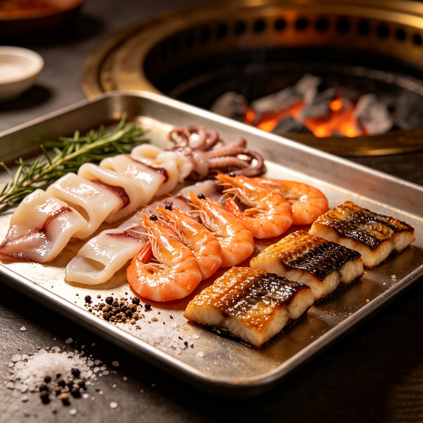 Grilled Seafood Medley