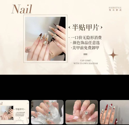 Nail salon for nail art