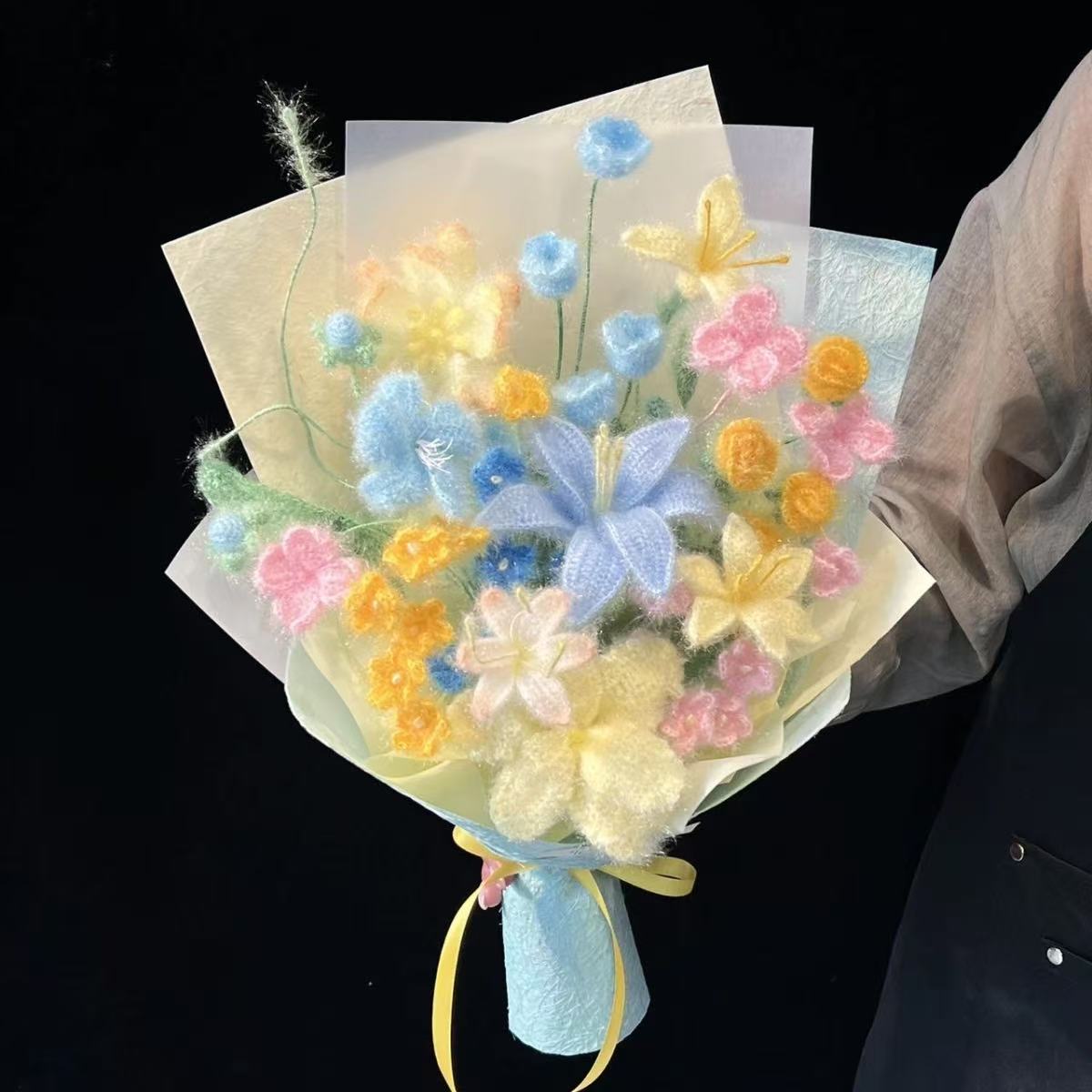 Hand-woven bouquet