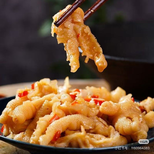 Lemon chicken feet