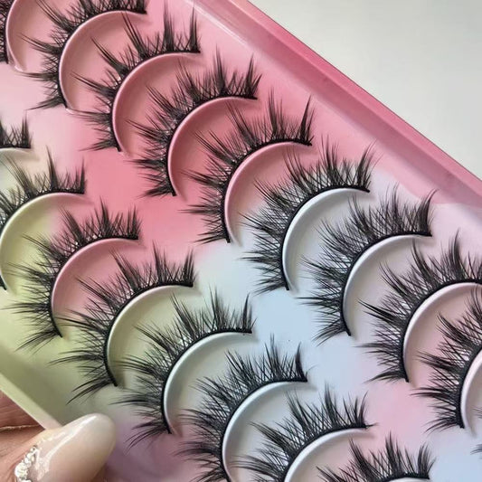 false eyelashes