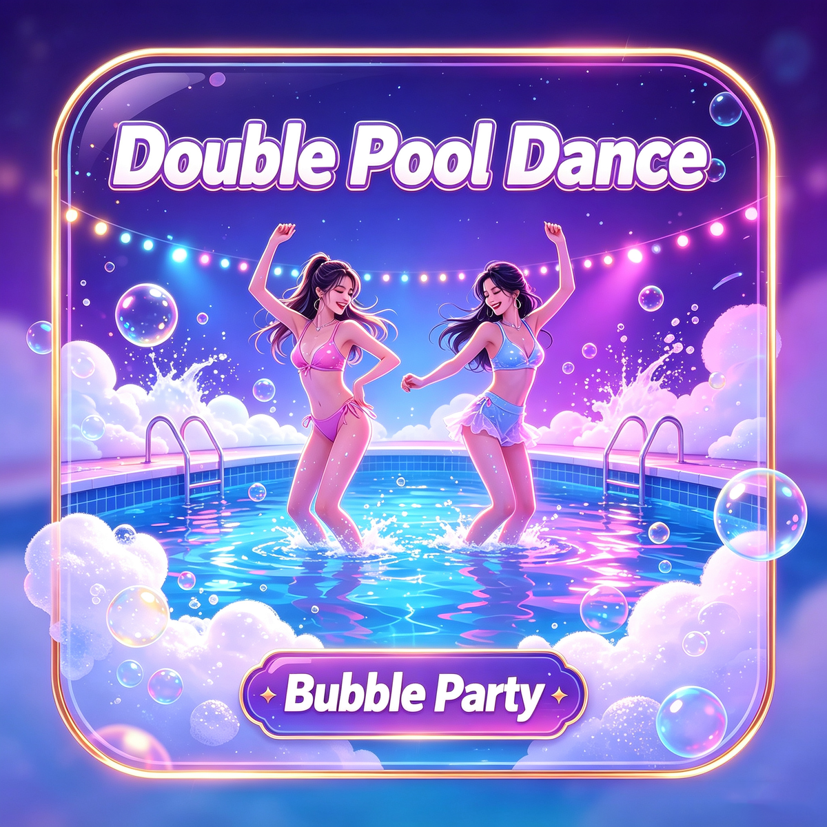 Dance at the double pool