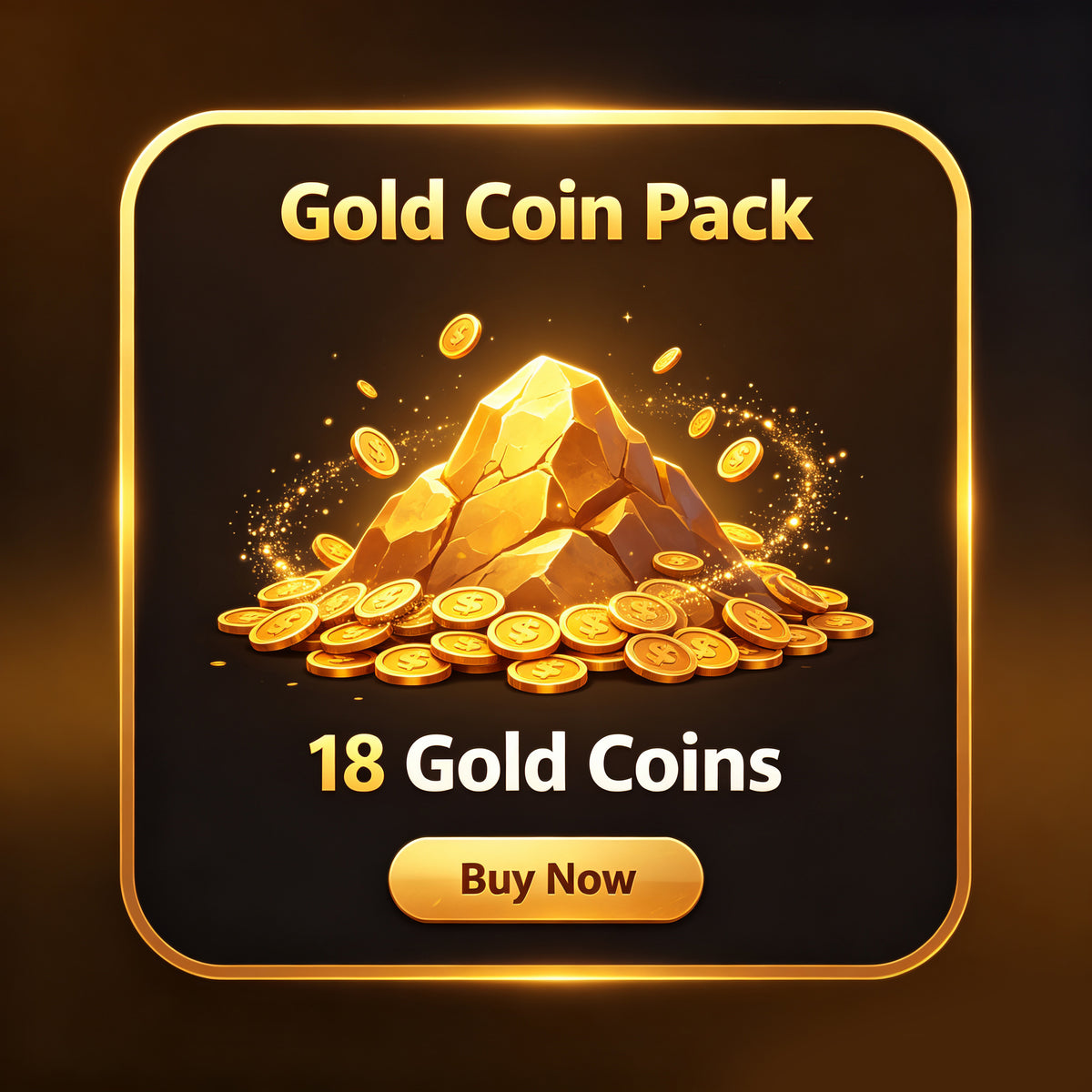 18 gold coin