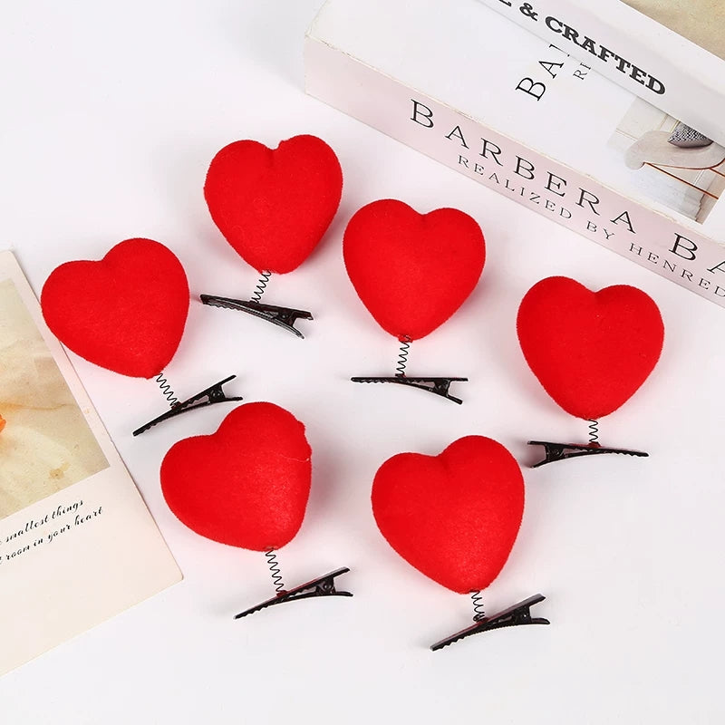 Heart clips （18 pcs）