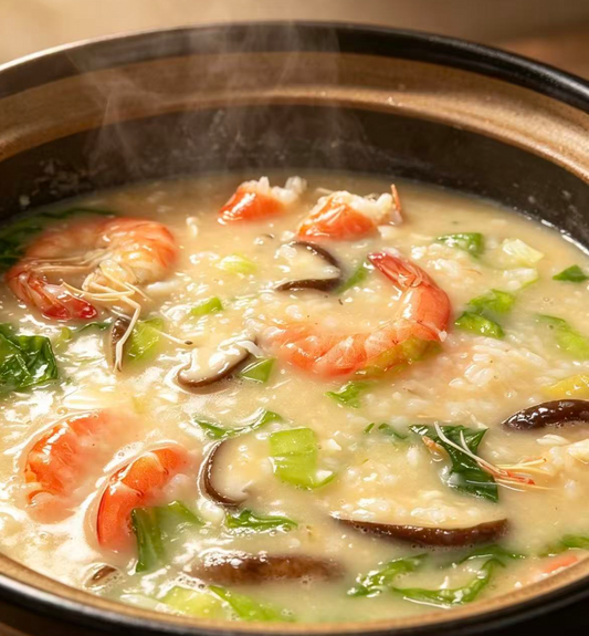 Seafood porridge