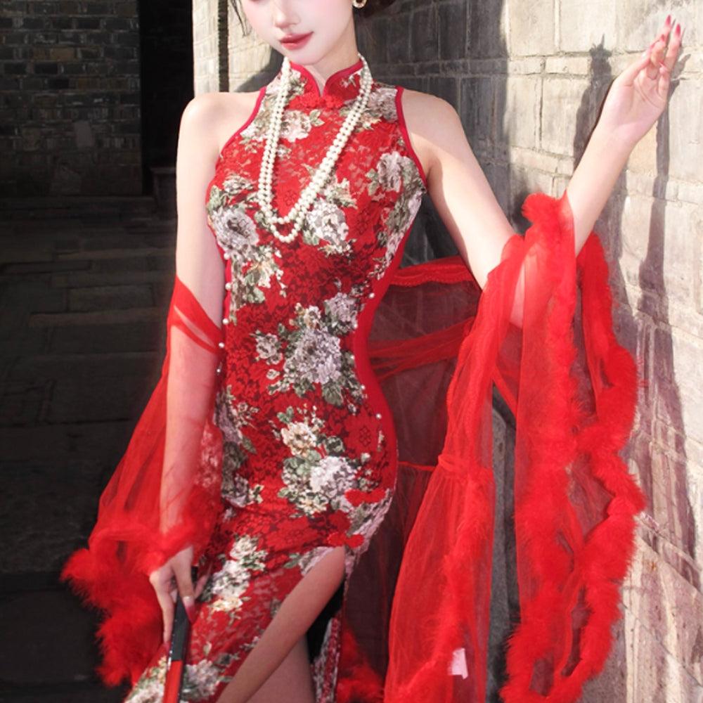 Neo-Chinese style cheongsam
