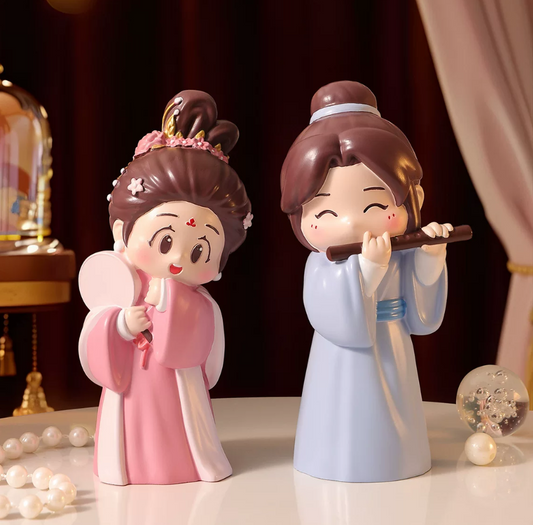 Qixi Festival Exclusive Cowherd and Weaver Girl Figurine