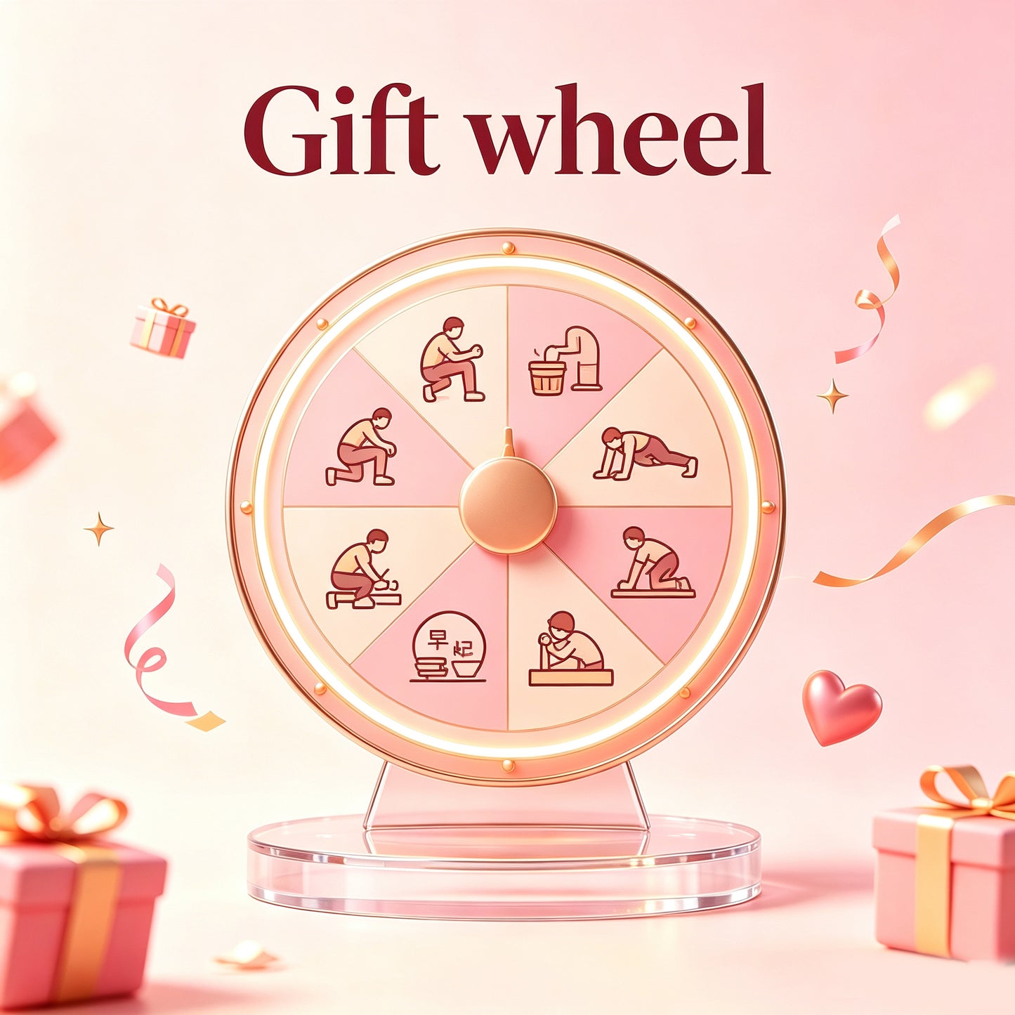 Gift wheel -60$