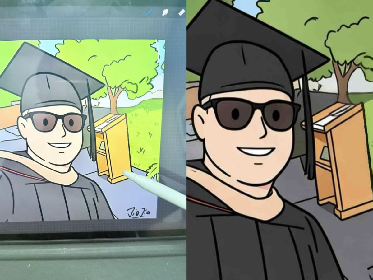 Custom digital art creation