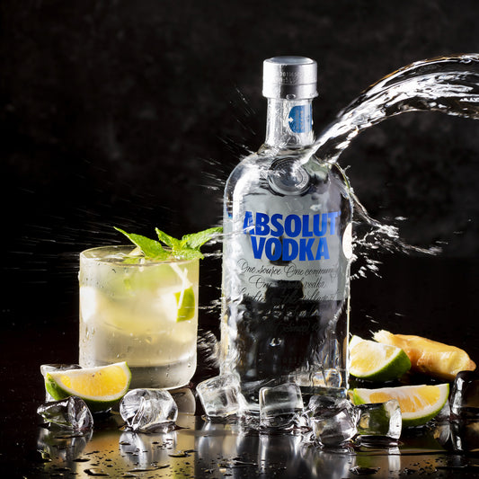 One shot of vodka