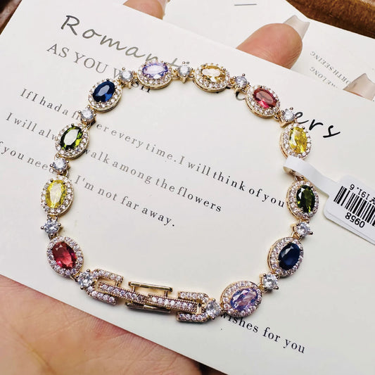 natural zircon bracelet