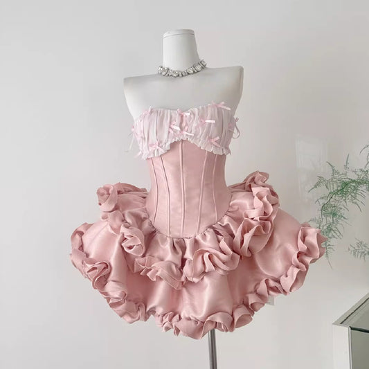 Pink Puff Skirt