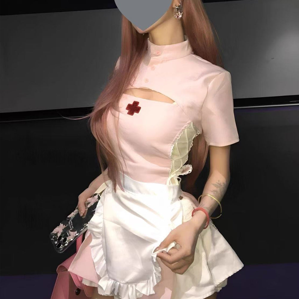 sexy nurse cosplay costume
